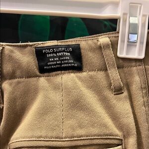 Polo by Ralph Lauren Tan Cotton Chino Bottoms